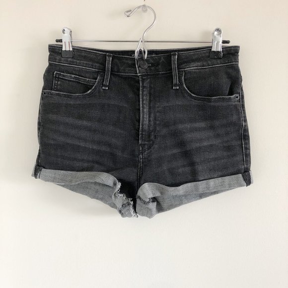 Abercrombie & Fitch Pants - Abercrombie & Fitch Simone High Rise Denim Shorts 28 / 6 Simone High Waisted